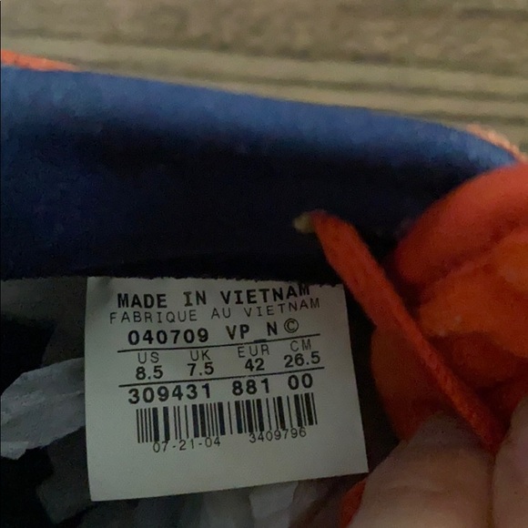 Nike Dunk Low Syracuse (2004) Men’s Size 8.5 - Picture 3 of 5